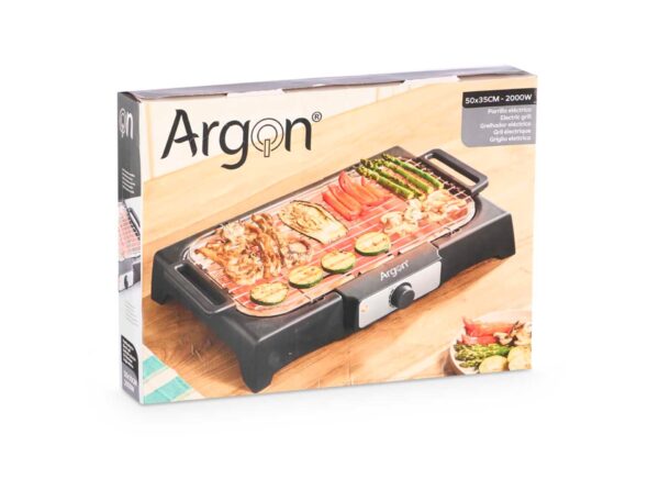 Caja parrilla electrica