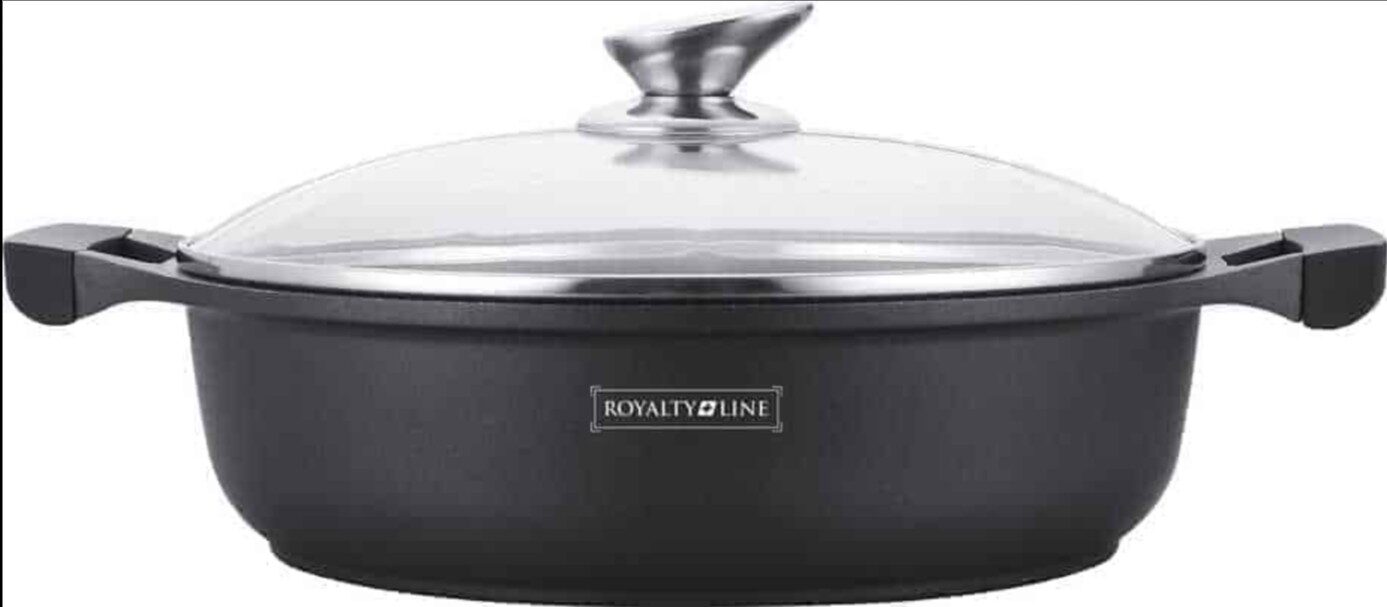 Sarten con dos asas y tapa Royalty Line